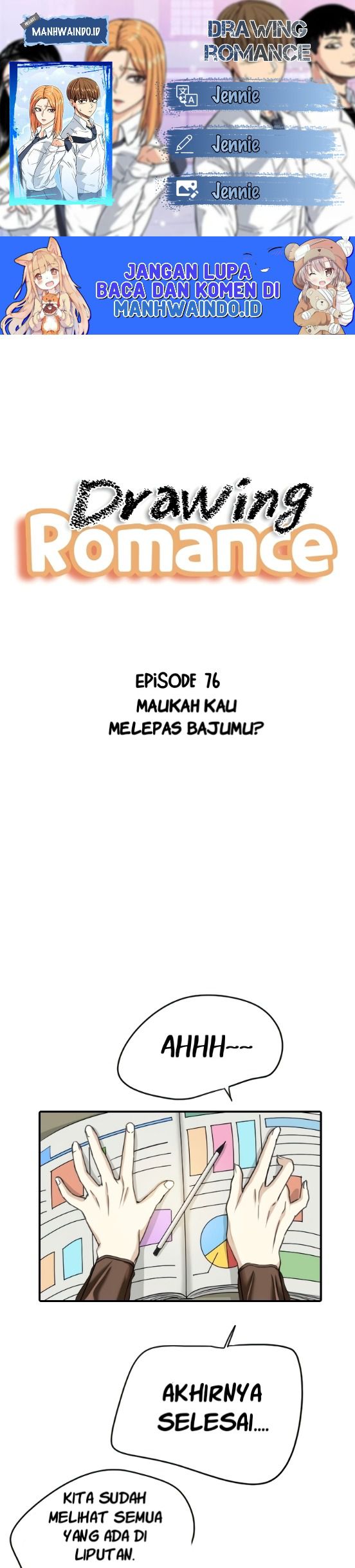 Baca Komik Drawing Romance Chapter 76 Gambar 1