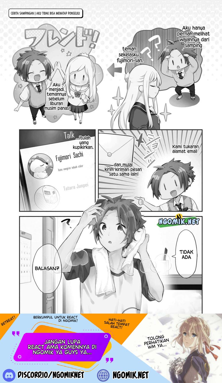 Baca Kimi no Yokogao shika Mirenai Chapter 08.5 Gambar 2