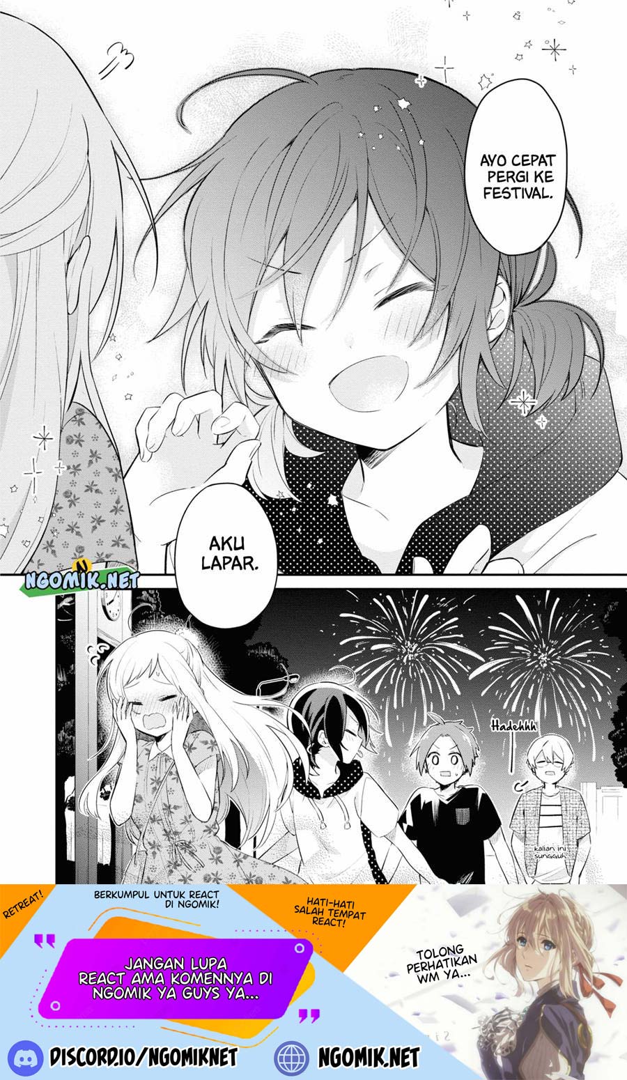 Kimi no Yokogao shika Mirenai Chapter 08 Gambar 33