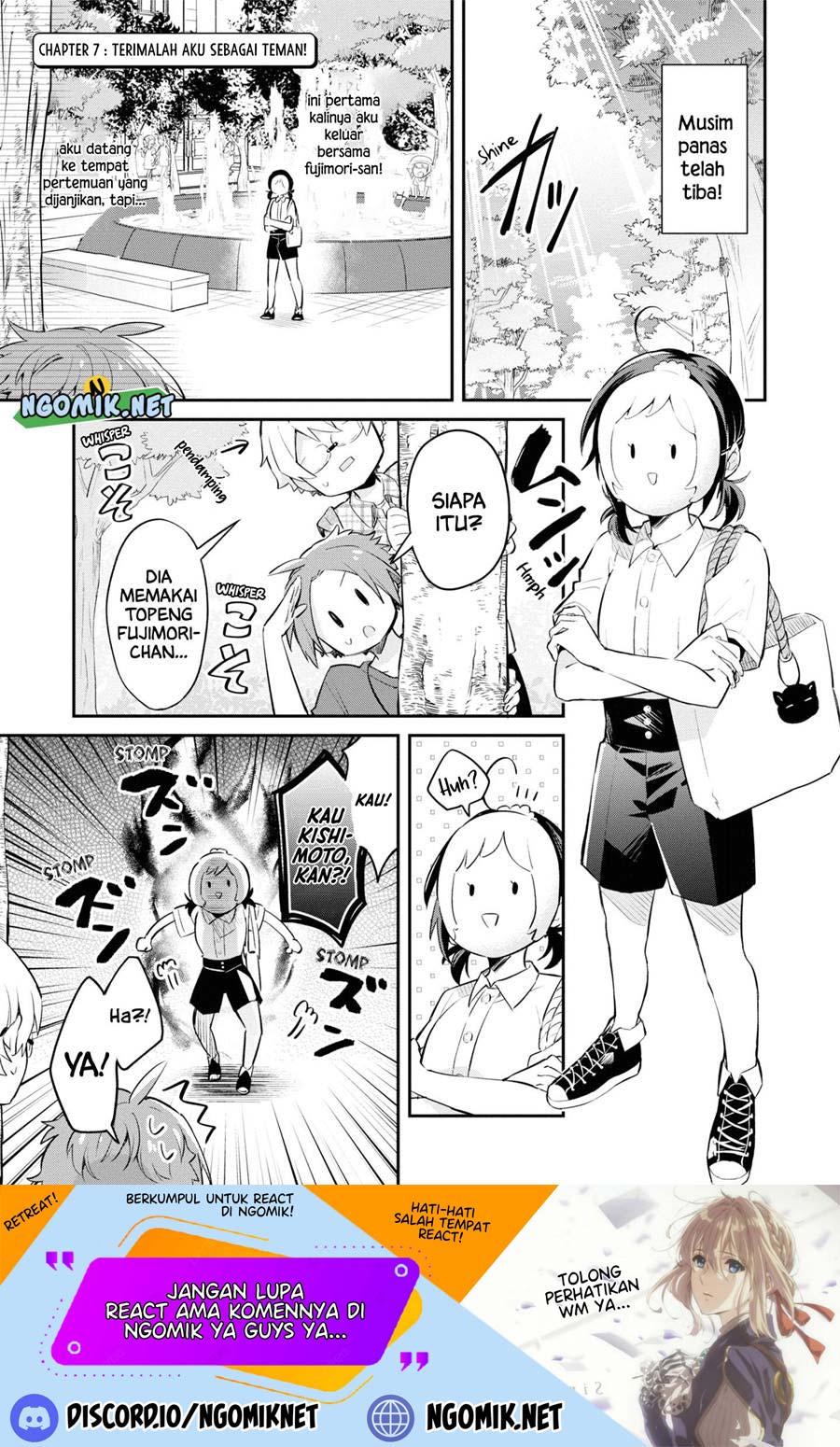 Kimi no Yokogao shika Mirenai Chapter 07 Gambar 5