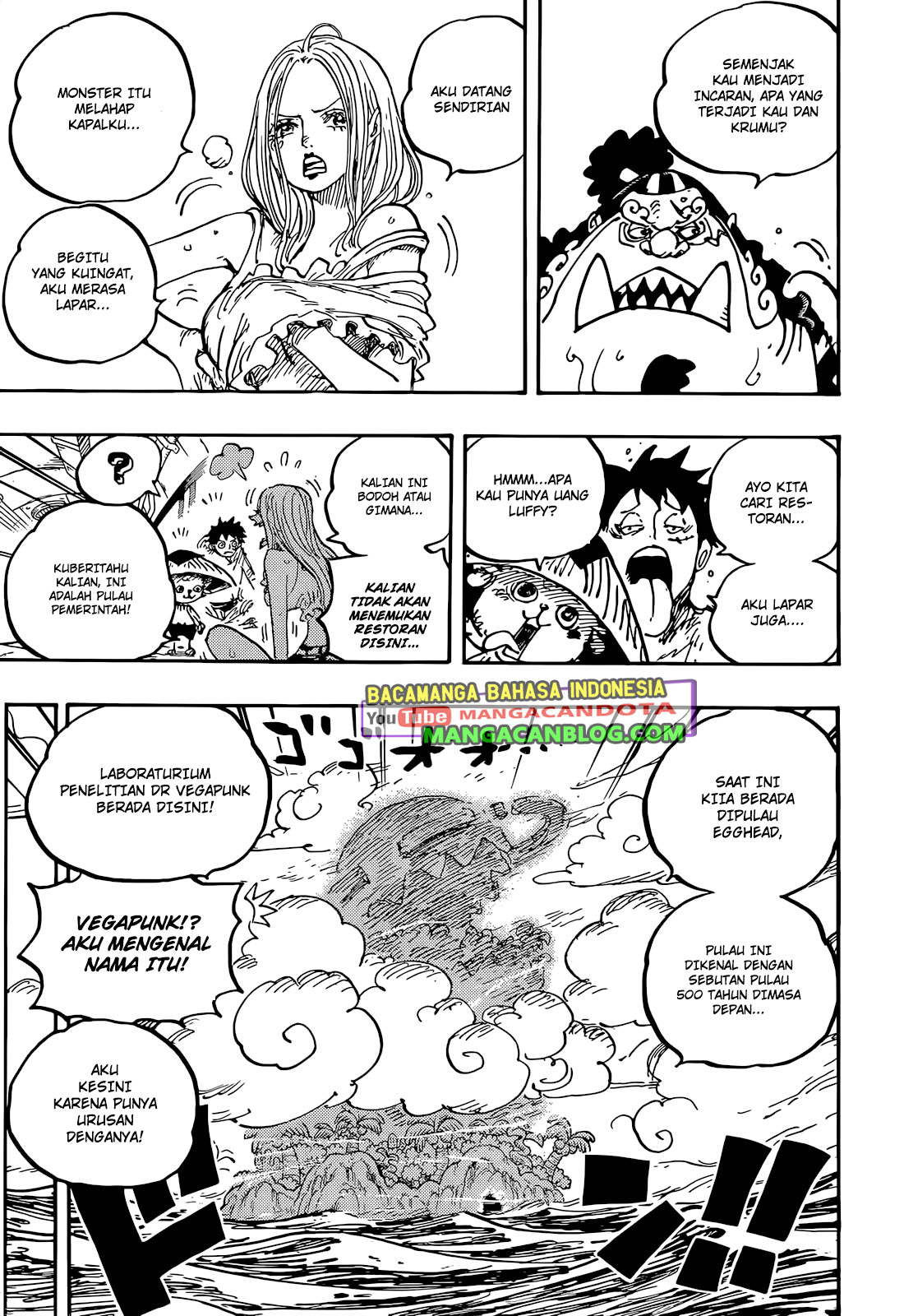 One Piece Chapter 1061 HQ Gambar 11