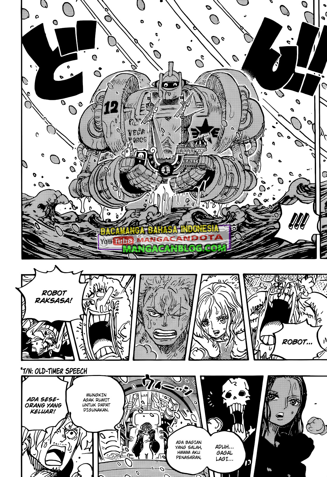One Piece Chapter 1061 HQ Gambar 12