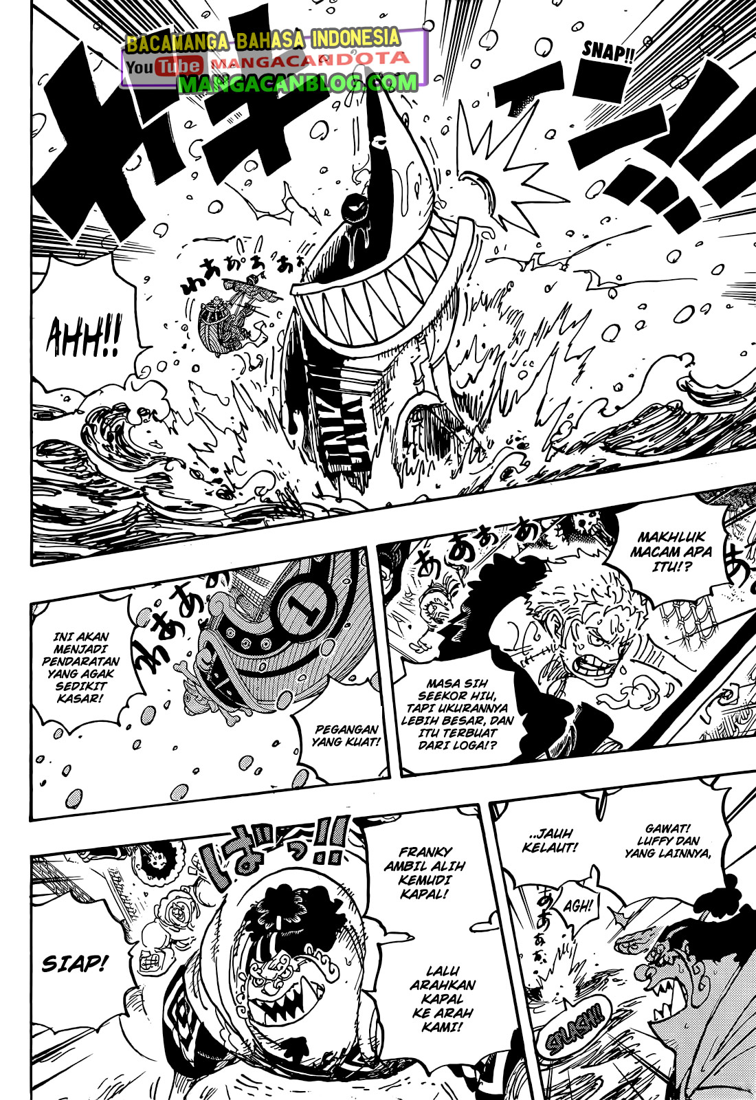 One Piece Chapter 1061 HQ Gambar 3