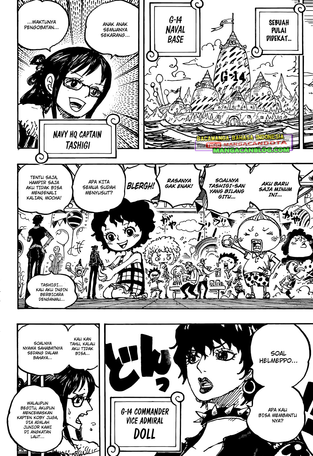 One Piece Chapter 1061 HQ Gambar 8