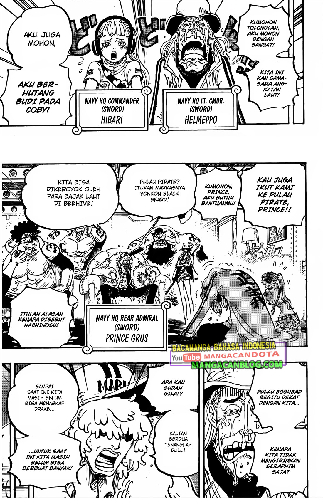 One Piece Chapter 1061 HQ Gambar 9