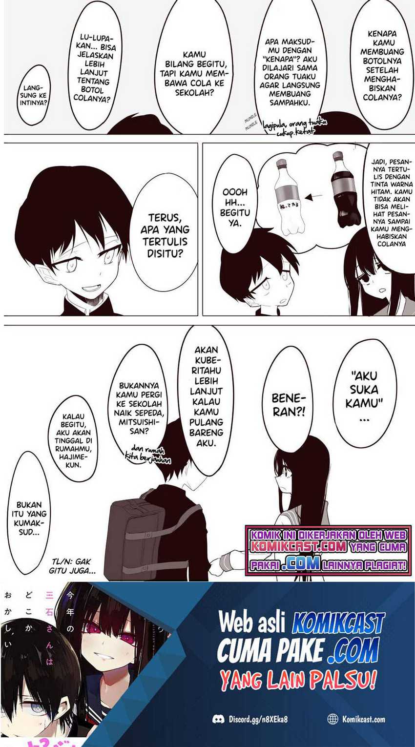 Mitsuishi-San Is Being Weird This Year Chapter 04 Gambar 4