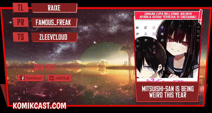 Baca Komik Mitsuishi-San Is Being Weird This Year Chapter 03 Gambar 1