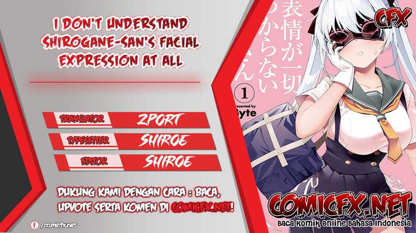 Baca Komik Hyoujou ga Issai Wakaranai Shirogane-san Chapter 05 Gambar 1