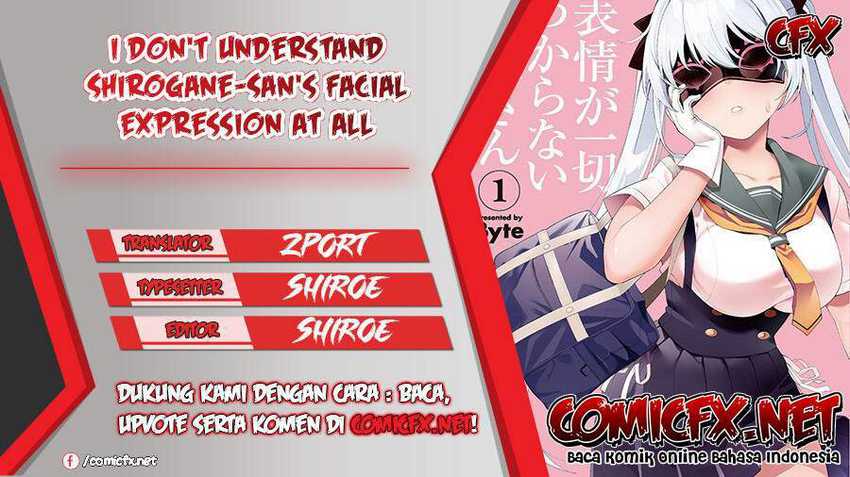 Baca Komik Hyoujou ga Issai Wakaranai Shirogane-san Chapter 02 Gambar 1