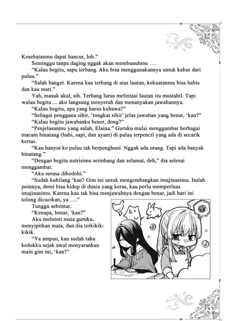 Majo no Tabitabi Chapter 4.5 Gambar 3