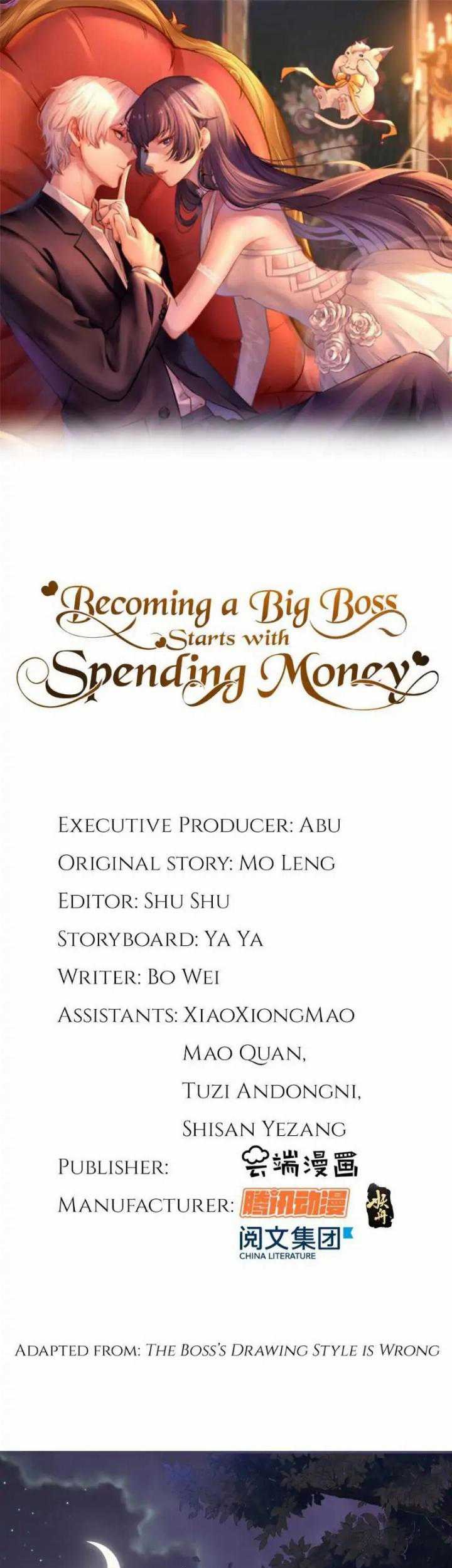 Baca Komik Be a Big Boss From Spending Money Chapter 09 Gambar 1