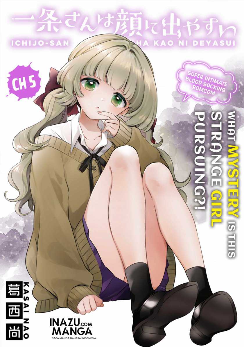 Ichijou-san wa Kao ni Deyasui Chapter 05 Gambar 4