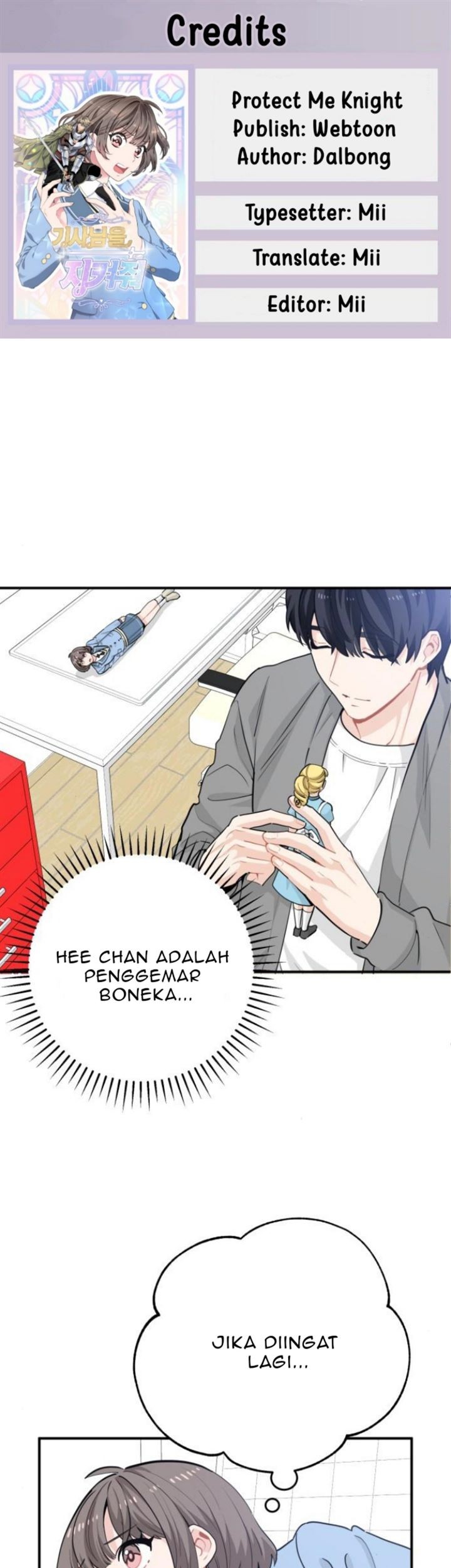 Baca Komik Protect Me, Knight Chapter 17 Gambar 1
