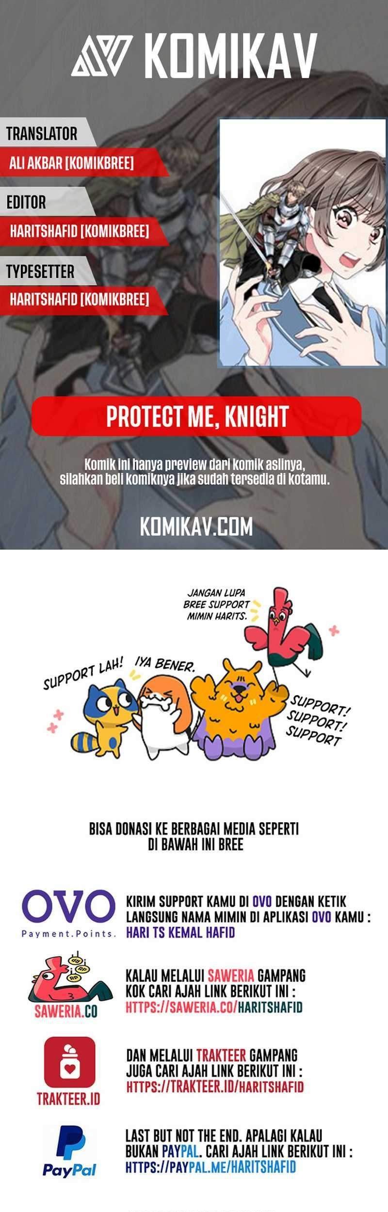 Baca Komik Protect Me, Knight Chapter 1 Gambar 1