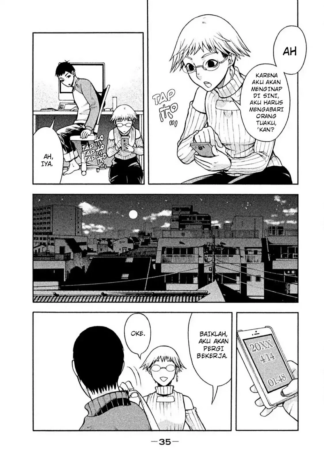 Asuperu Kanojo Chapter 2 Gambar 12