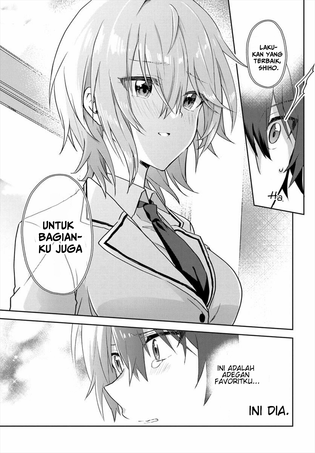 Rabu kome manga ni haitte shimattanode, oshi no make hiroin o zenryoku de shiawaseni suru Chapter 1 Gambar 16