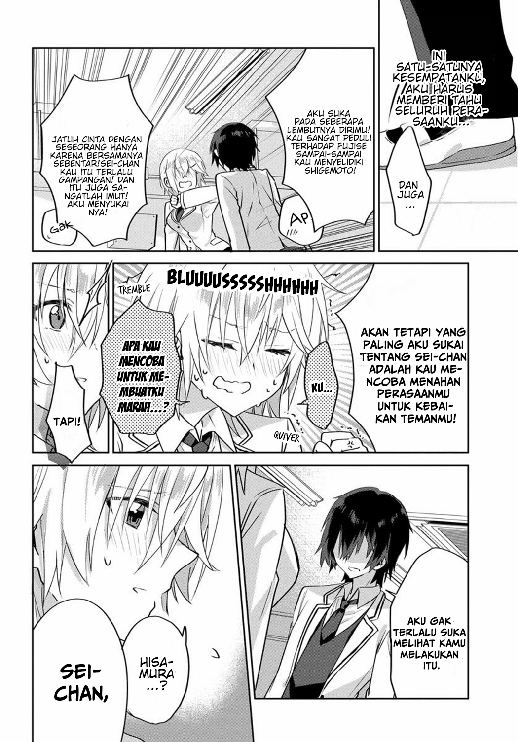 Rabu kome manga ni haitte shimattanode, oshi no make hiroin o zenryoku de shiawaseni suru Chapter 1 Gambar 24