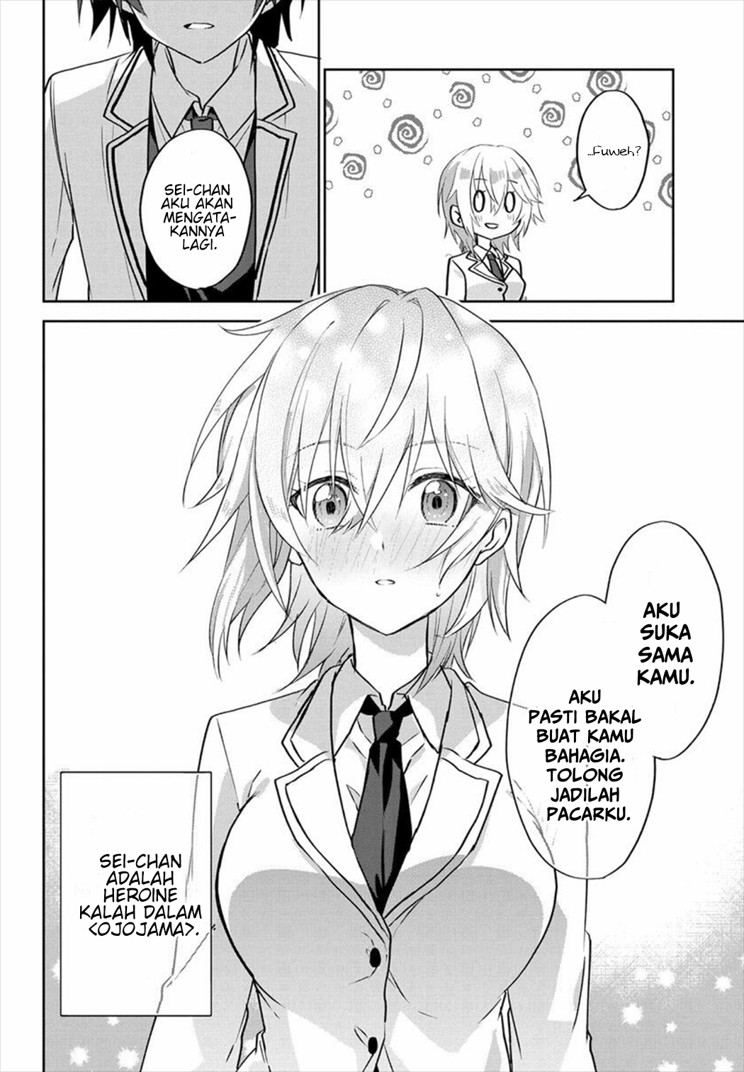 Rabu kome manga ni haitte shimattanode, oshi no make hiroin o zenryoku de shiawaseni suru Chapter 1 Gambar 26