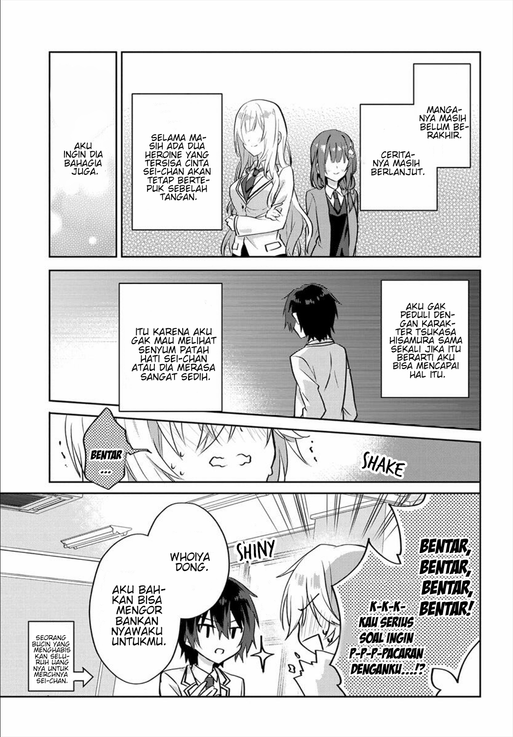 Rabu kome manga ni haitte shimattanode, oshi no make hiroin o zenryoku de shiawaseni suru Chapter 1 Gambar 27