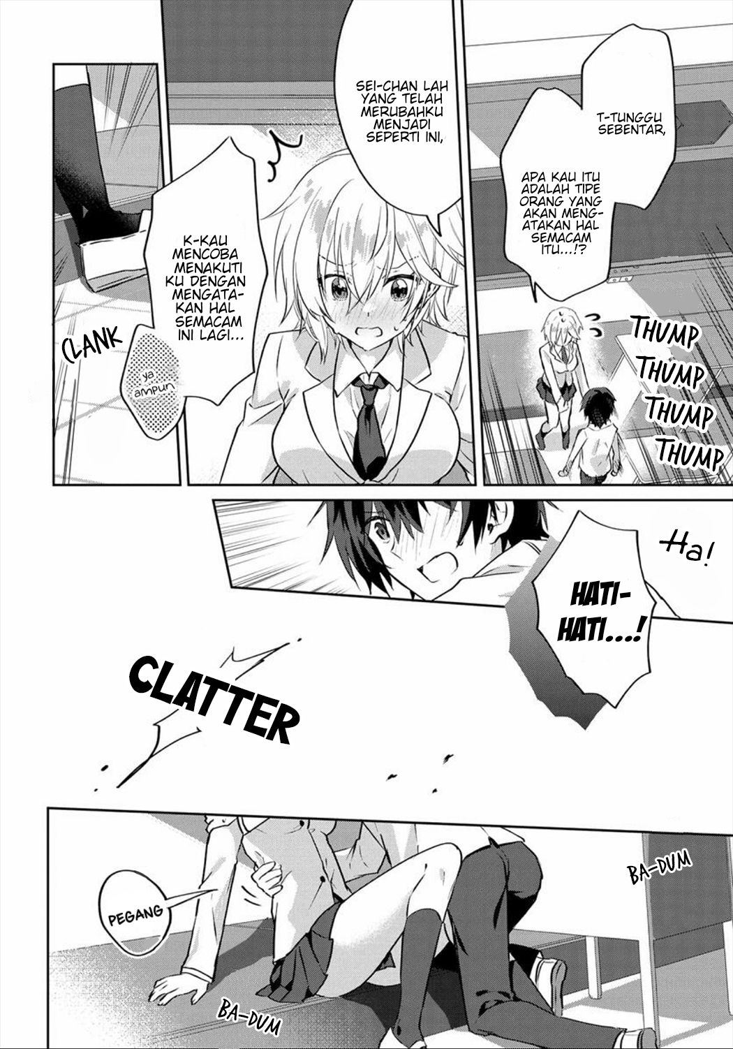 Rabu kome manga ni haitte shimattanode, oshi no make hiroin o zenryoku de shiawaseni suru Chapter 1 Gambar 28