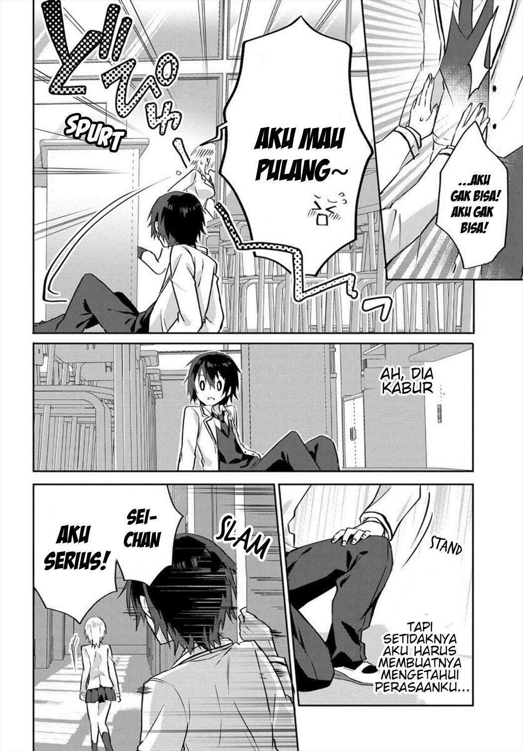 Rabu kome manga ni haitte shimattanode, oshi no make hiroin o zenryoku de shiawaseni suru Chapter 1 Gambar 32