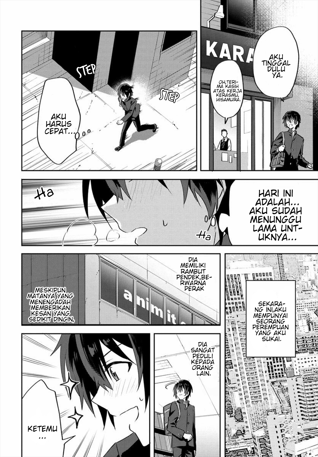 Rabu kome manga ni haitte shimattanode, oshi no make hiroin o zenryoku de shiawaseni suru Chapter 1 Gambar 7