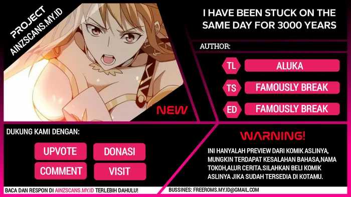 Baca Komik I Have Been Stuck on the Same Day for 3000 Years Chapter 24 Gambar 1