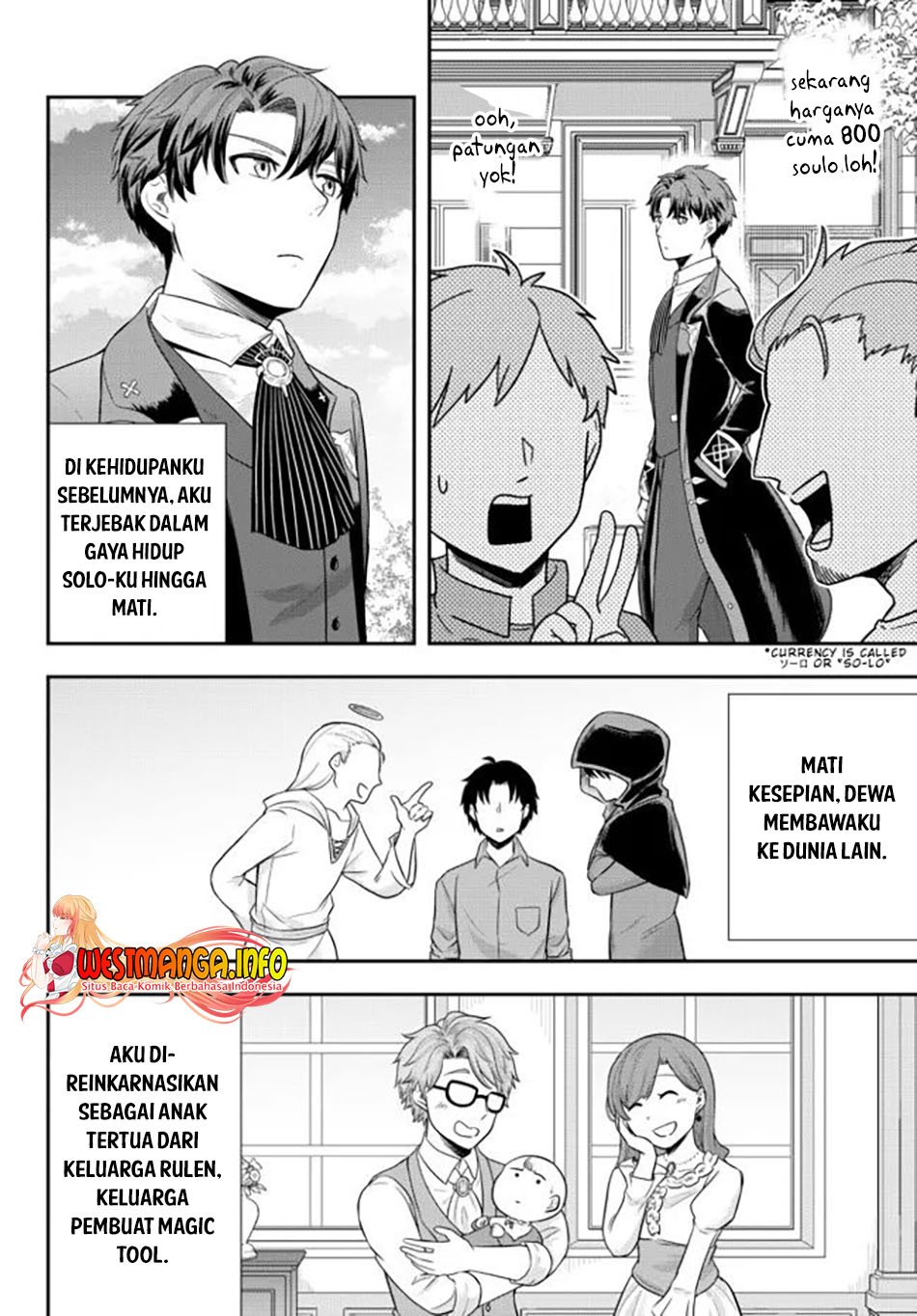 Dokushin Kizoku wa Isekai wo Ouka Suru: Kekkon Shinai Otoko no Yuuga na Ohitori-sama Life Chapter 2 Gambar 5