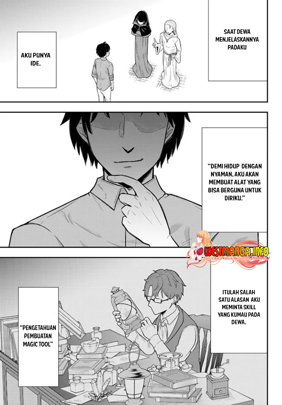 Dokushin Kizoku wa Isekai wo Ouka Suru: Kekkon Shinai Otoko no Yuuga na Ohitori-sama Life Chapter 1 Gambar 16