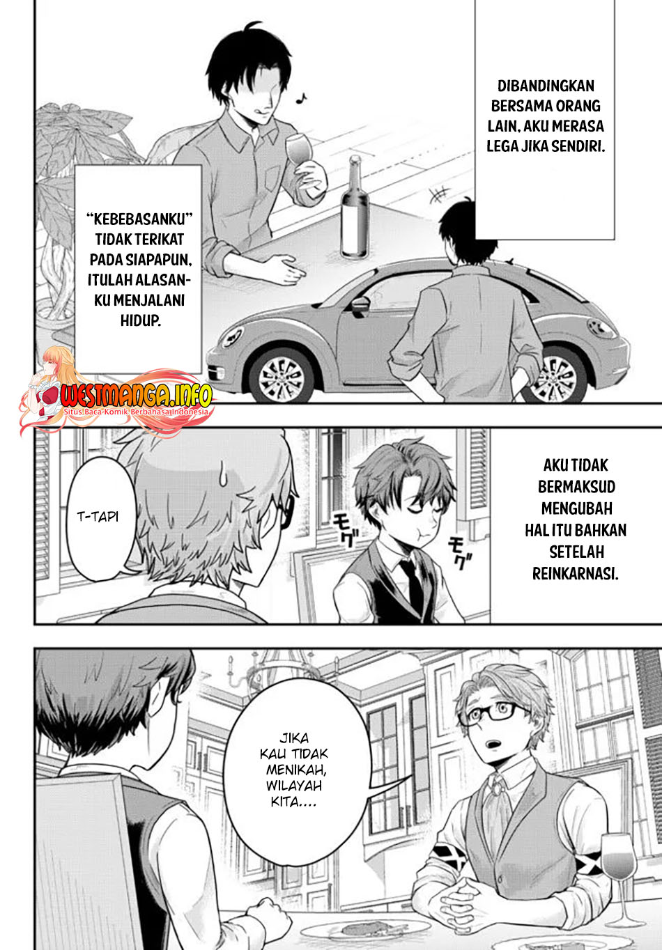 Dokushin Kizoku wa Isekai wo Ouka Suru: Kekkon Shinai Otoko no Yuuga na Ohitori-sama Life Chapter 1 Gambar 34
