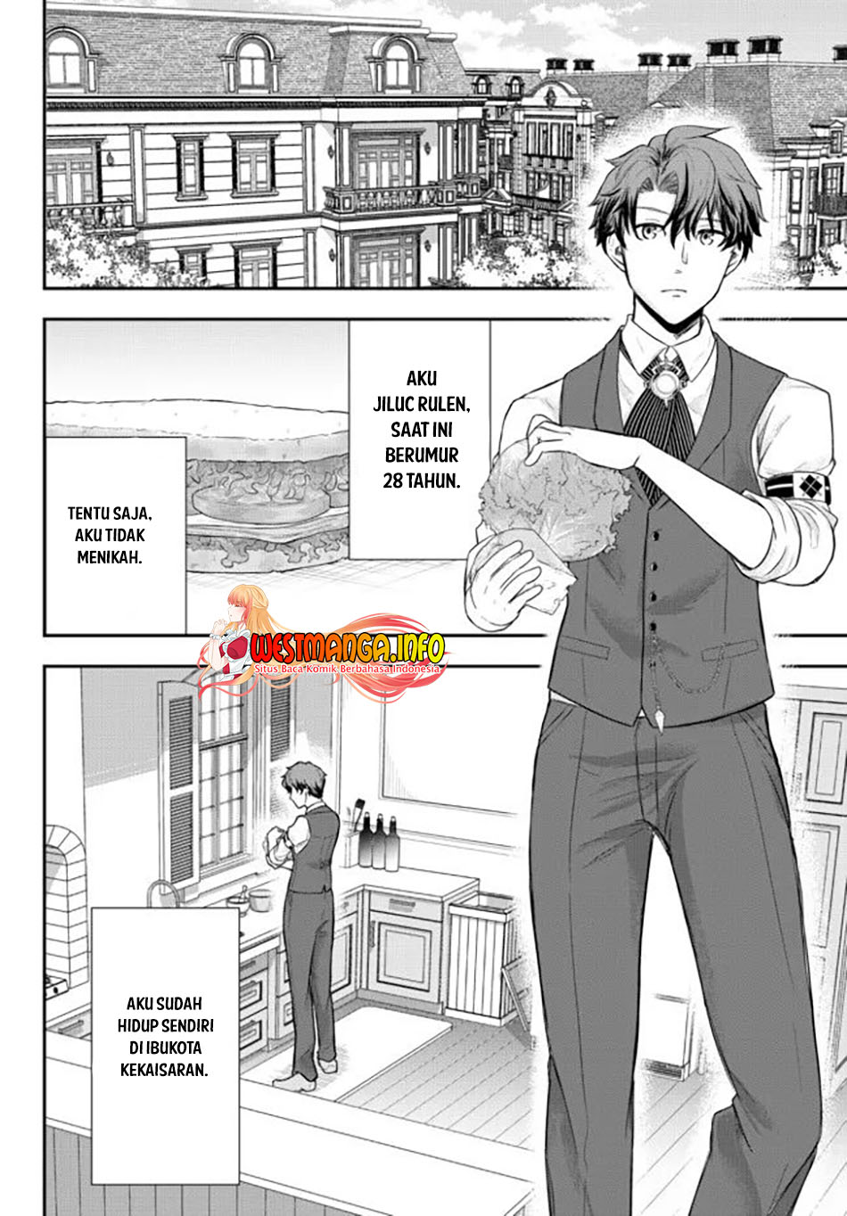 Dokushin Kizoku wa Isekai wo Ouka Suru: Kekkon Shinai Otoko no Yuuga na Ohitori-sama Life Chapter 1 Gambar 36