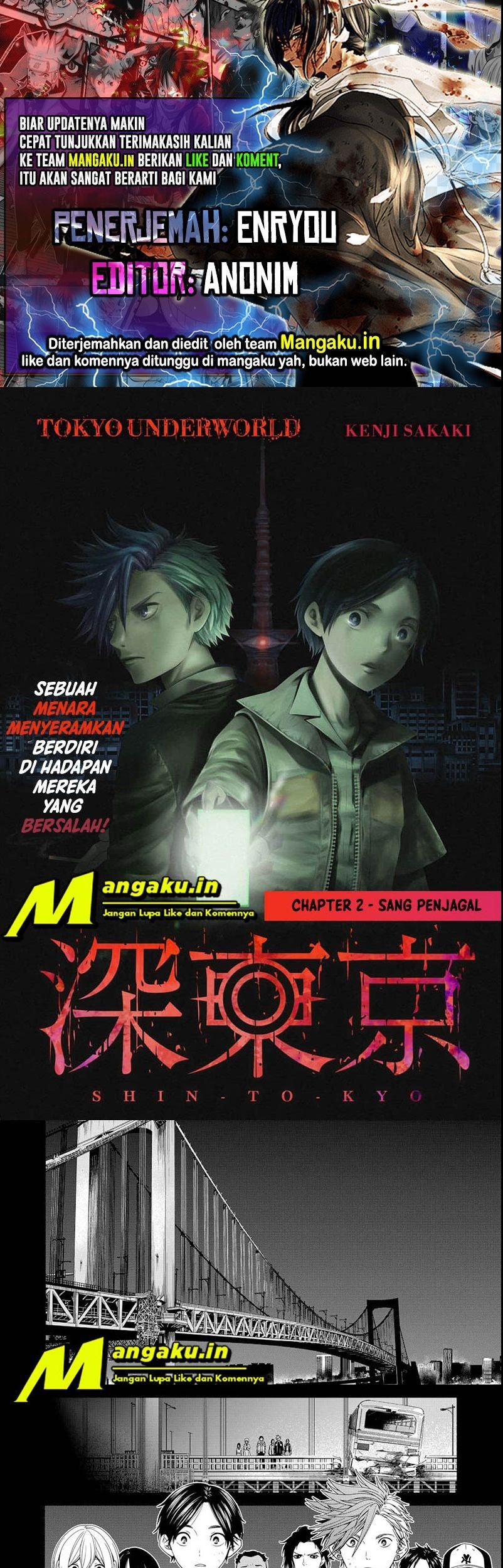 Baca Komik Tokyo Underworld Chapter 02.1 Gambar 1