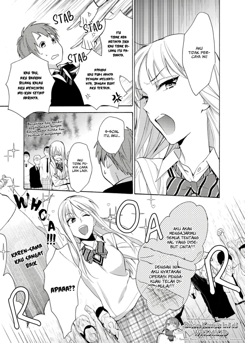 Ichijou Karen wa Yuuwakusuru Chapter 02 Gambar 13
