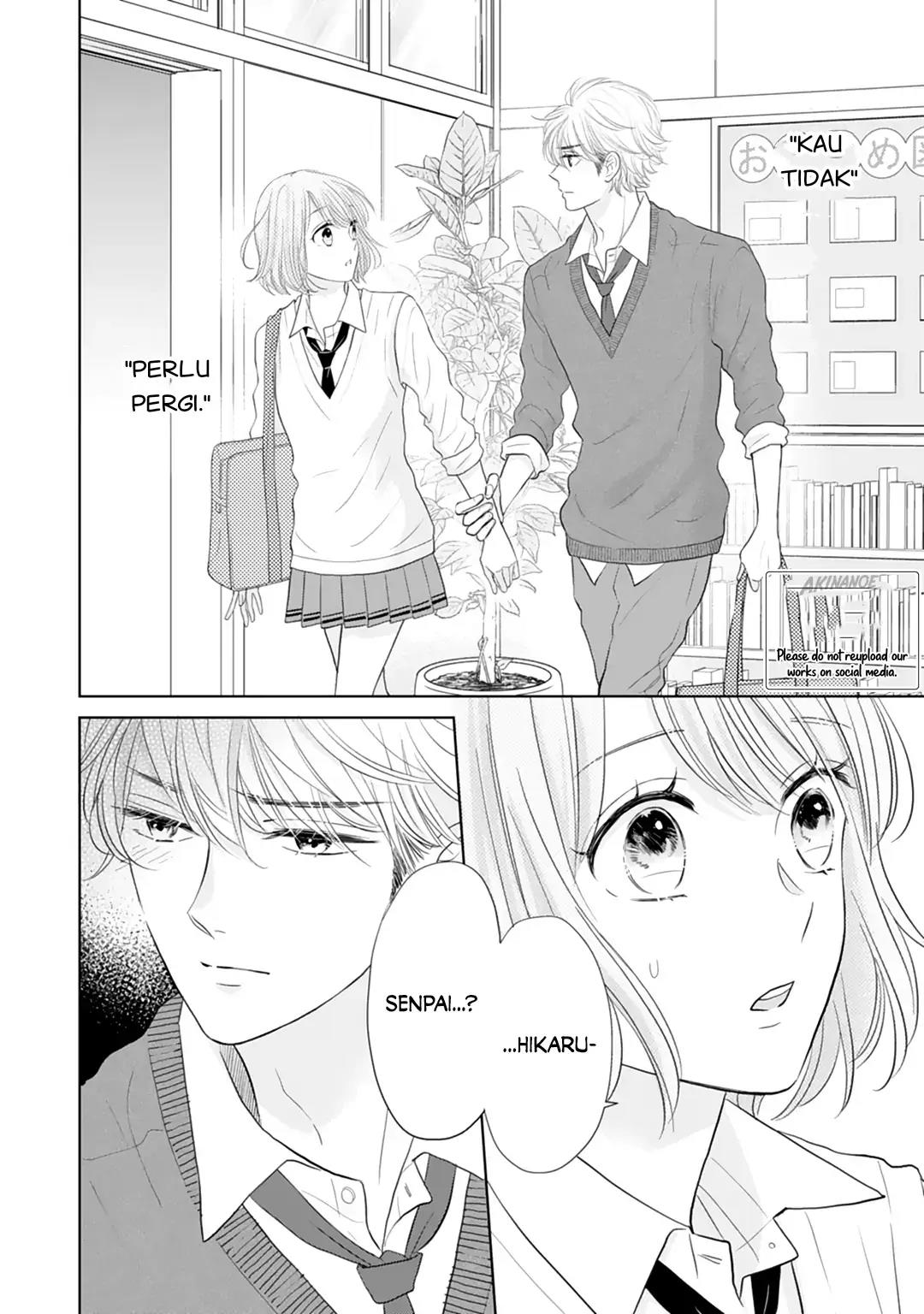 Senpai wa, Ijiwaru ni Tsuki Chapter 16 Gambar 4