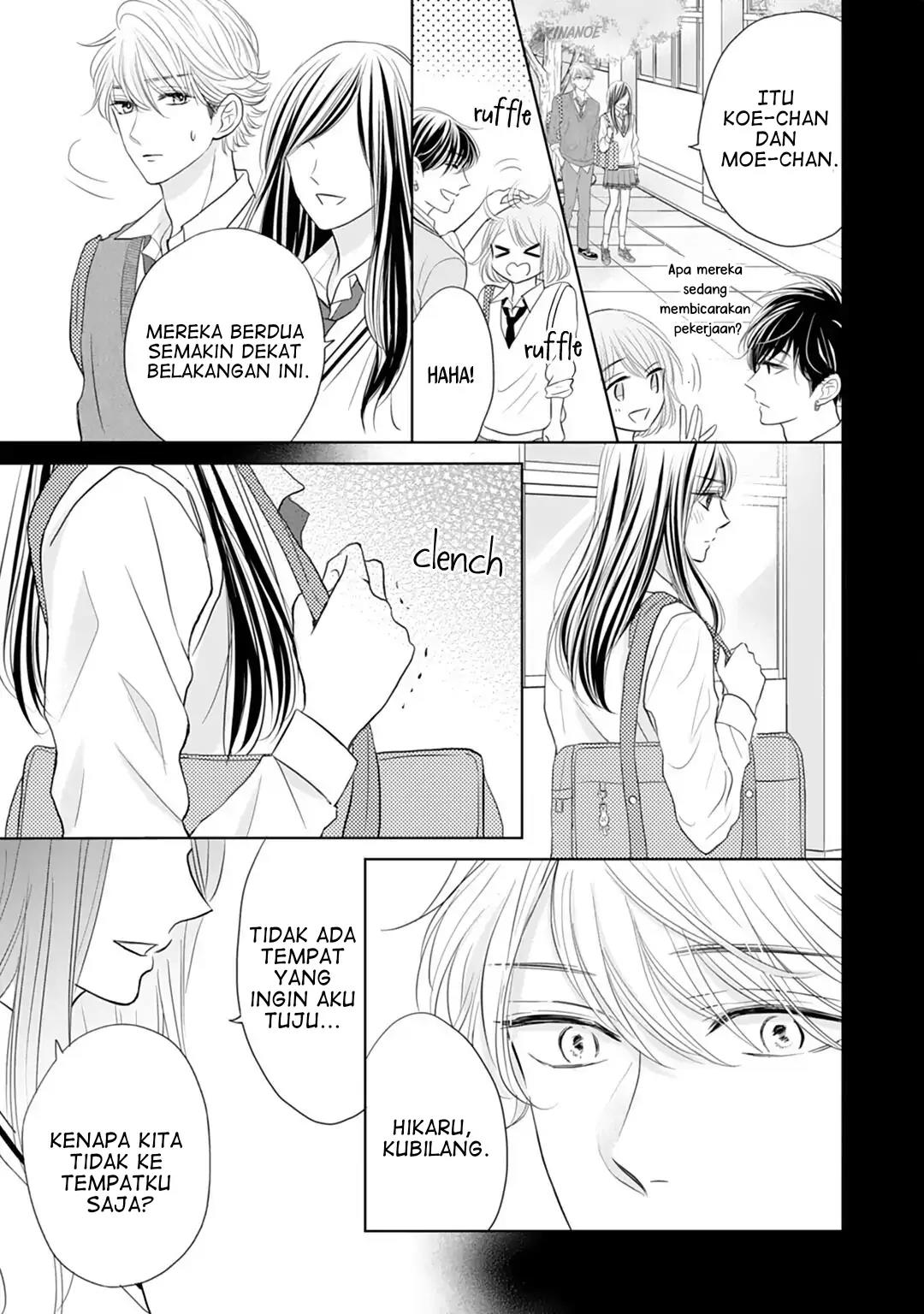 Senpai wa, Ijiwaru ni Tsuki Chapter 15 Gambar 11