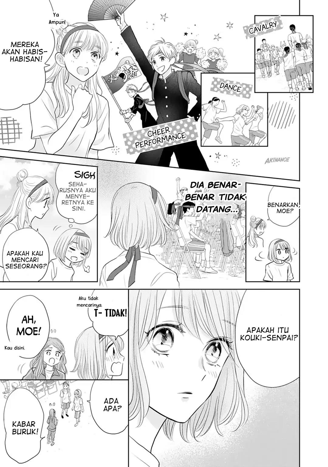 Senpai wa, Ijiwaru ni Tsuki Chapter 14 Gambar 17