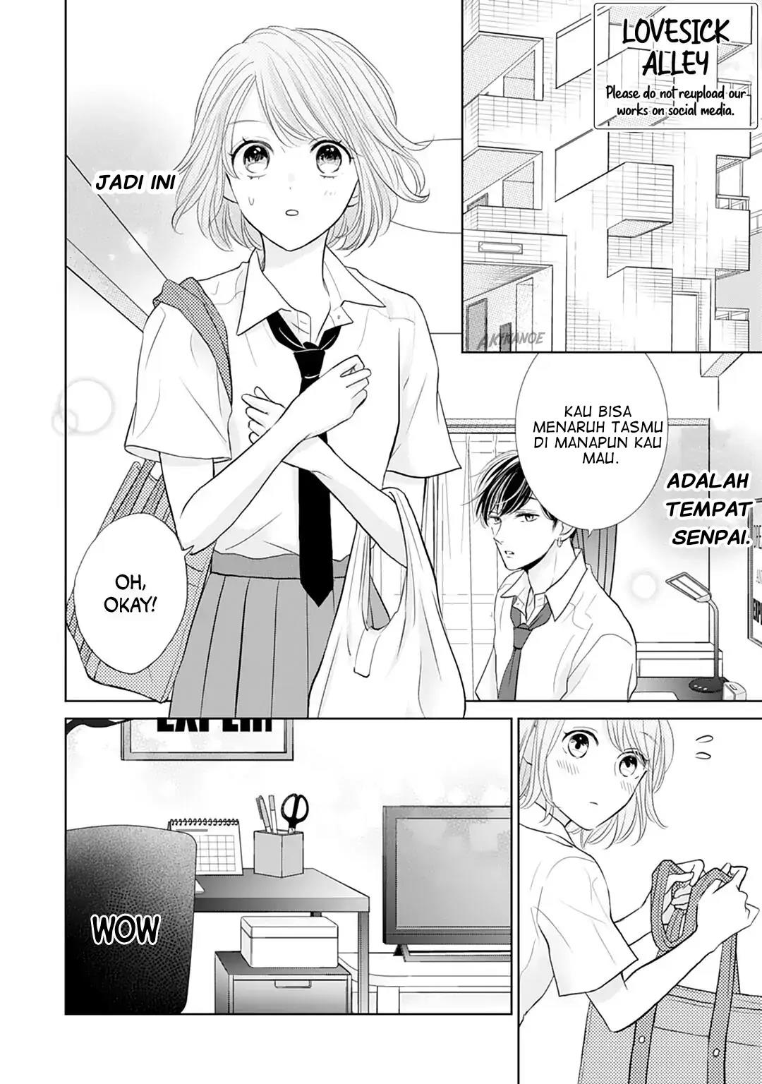 Senpai wa, Ijiwaru ni Tsuki Chapter 13 Gambar 4