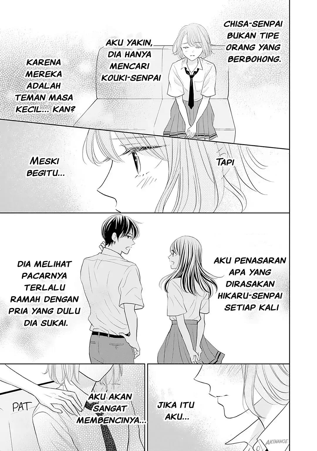 Senpai wa, Ijiwaru ni Tsuki Chapter 11 Gambar 7