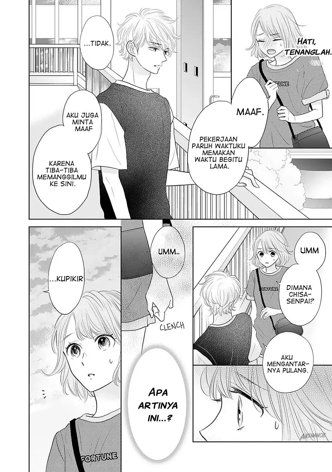 Senpai wa, Ijiwaru ni Tsuki Chapter 8 Gambar 6