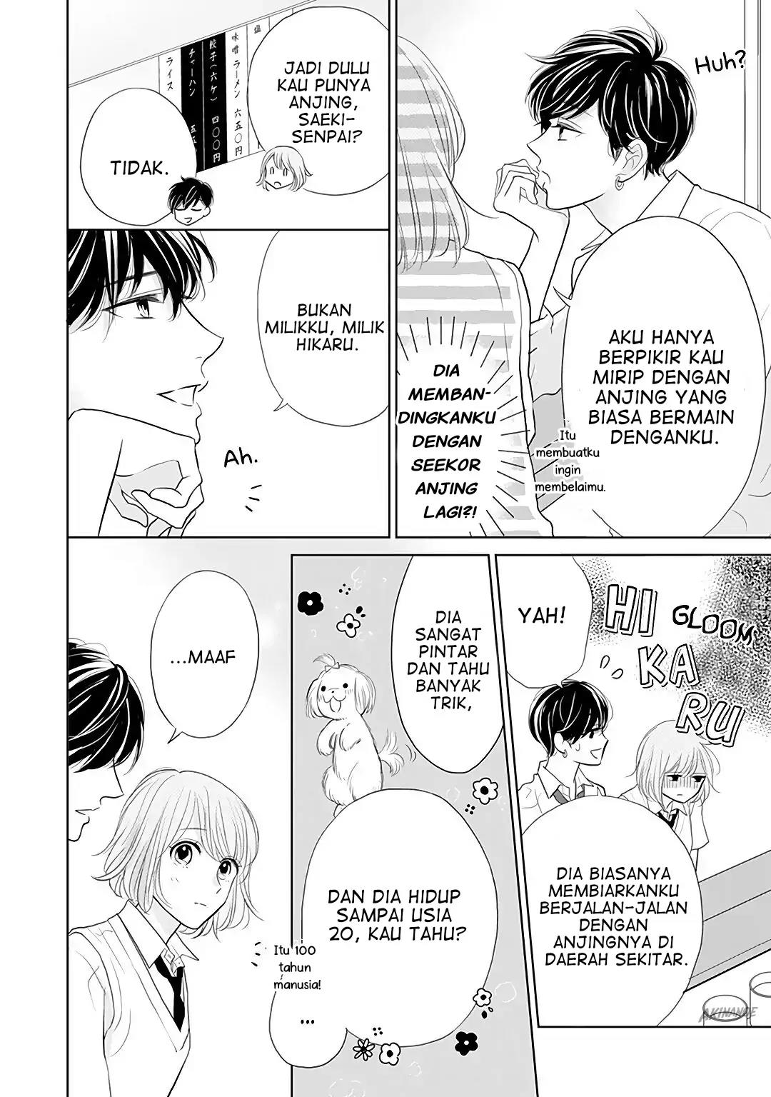 Senpai wa, Ijiwaru ni Tsuki Chapter 7 Gambar 8