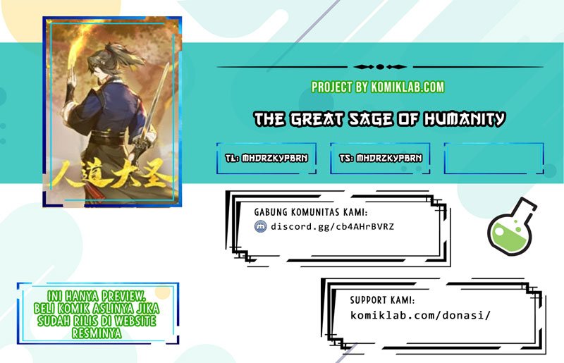 Baca Komik The Great Sage Of Humanity Chapter 1 Gambar 1