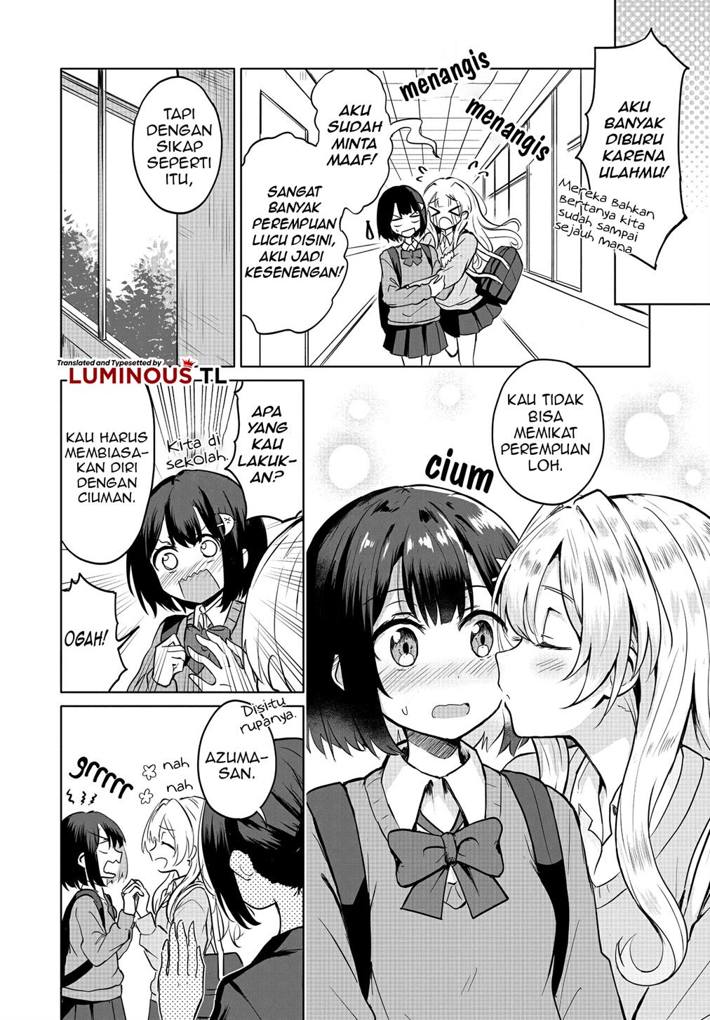 Ironna Onnanoko to Kisu wo shiteitara, Yuri Kisu ni Mezamete shimaimashita… Chapter 2 Gambar 6