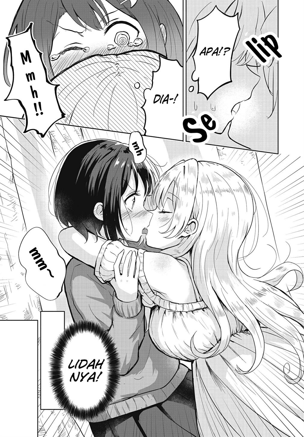 Ironna Onnanoko to Kisu wo shiteitara, Yuri Kisu ni Mezamete shimaimashita… Chapter 1 Gambar 18