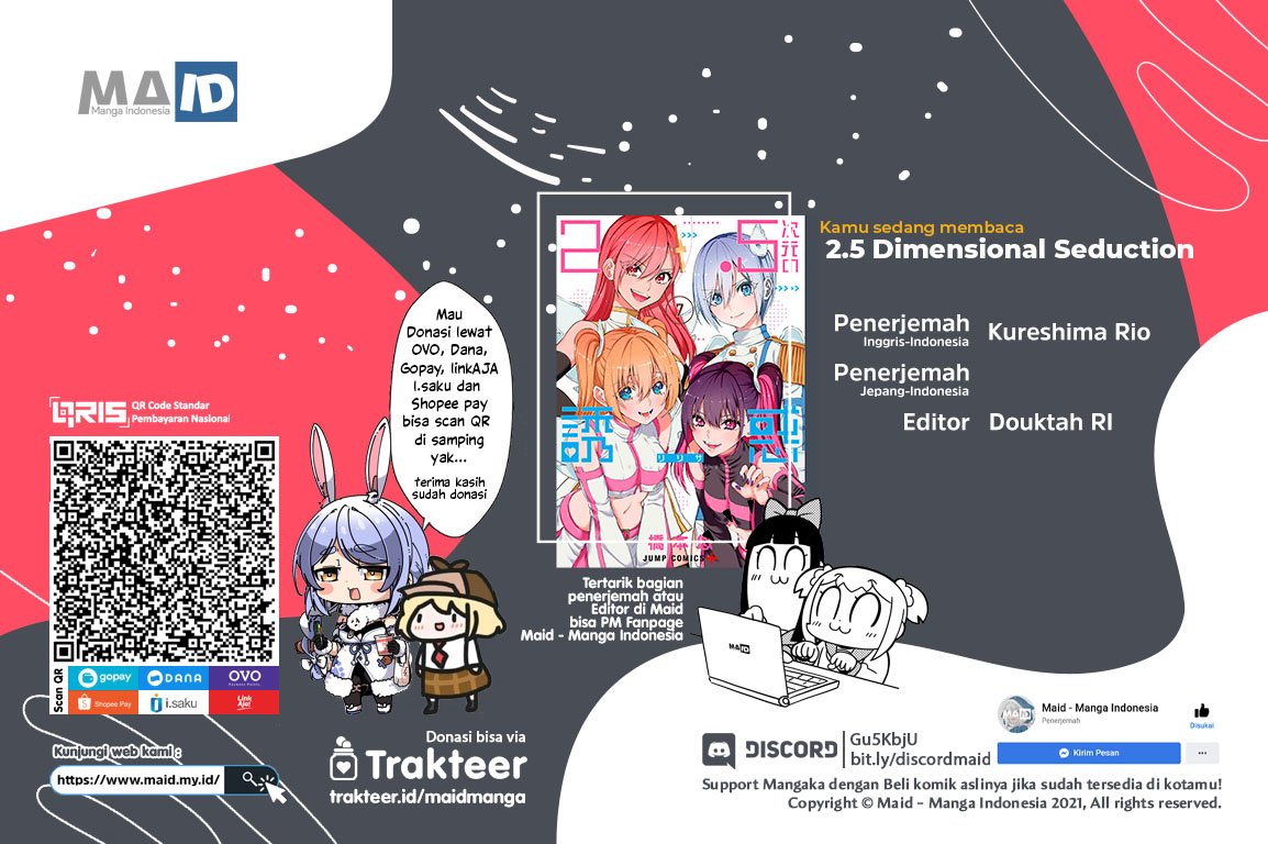 Baca Komik 2.5 Dimensional Seduction Chapter 15 Gambar 1