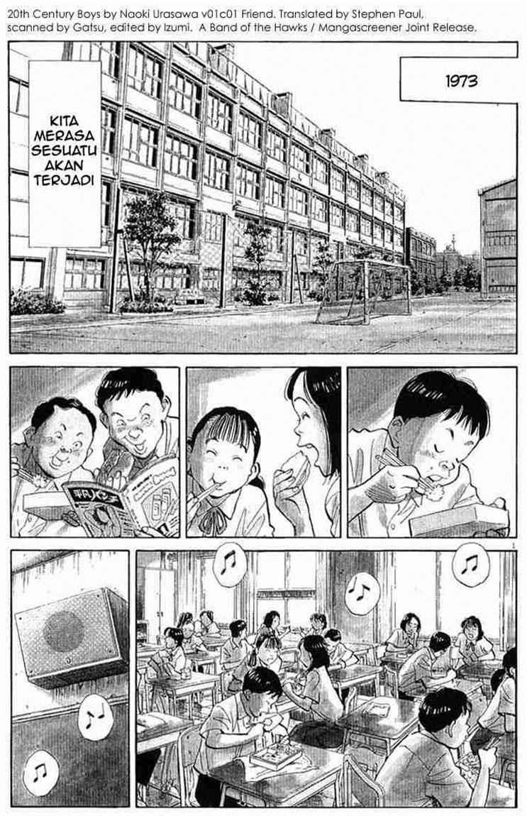 20th Century Boys Chapter 1 Gambar 4
