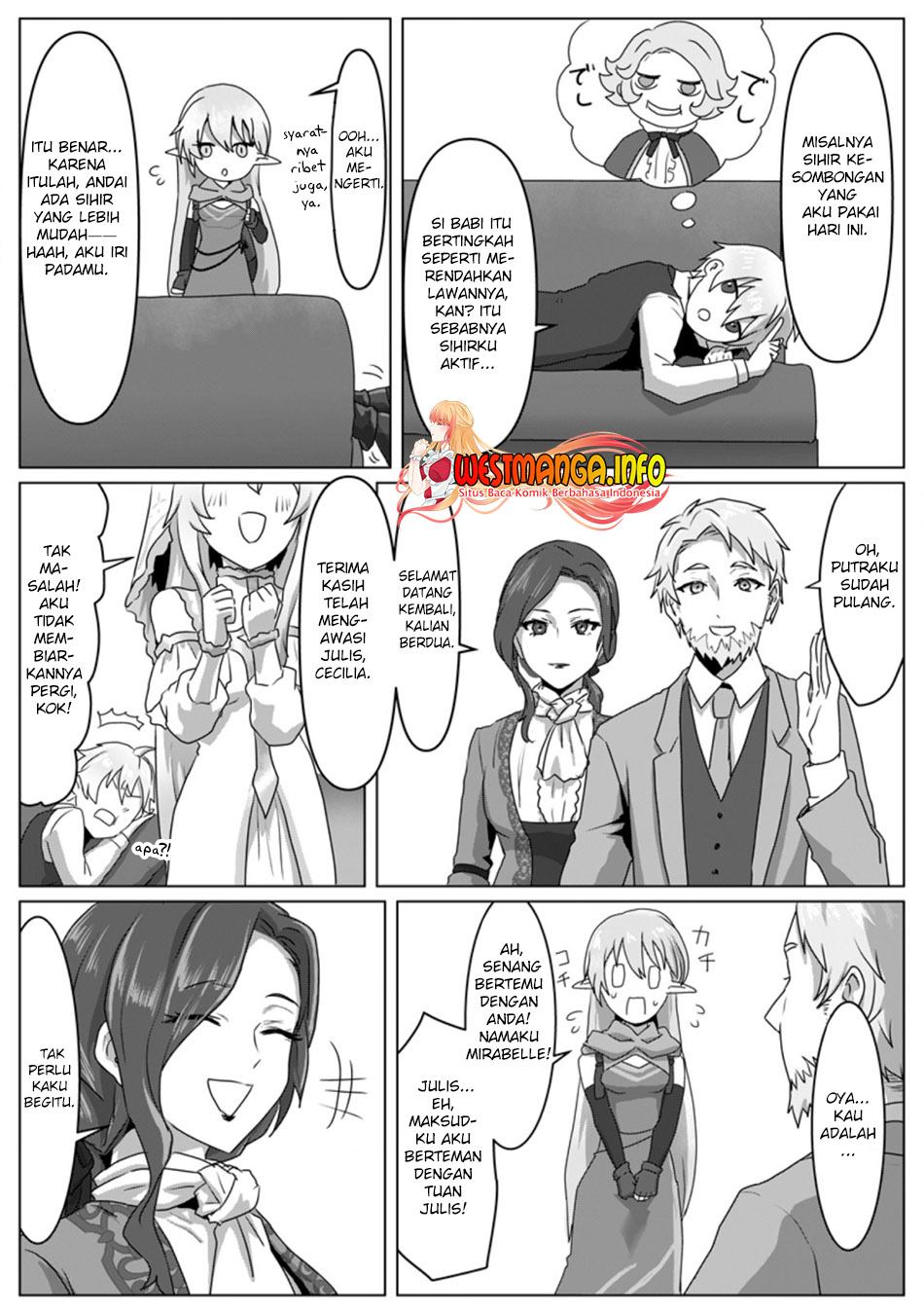 Mahou Gakuen No Daizai Majutsushi Chapter 3.3 Gambar 5