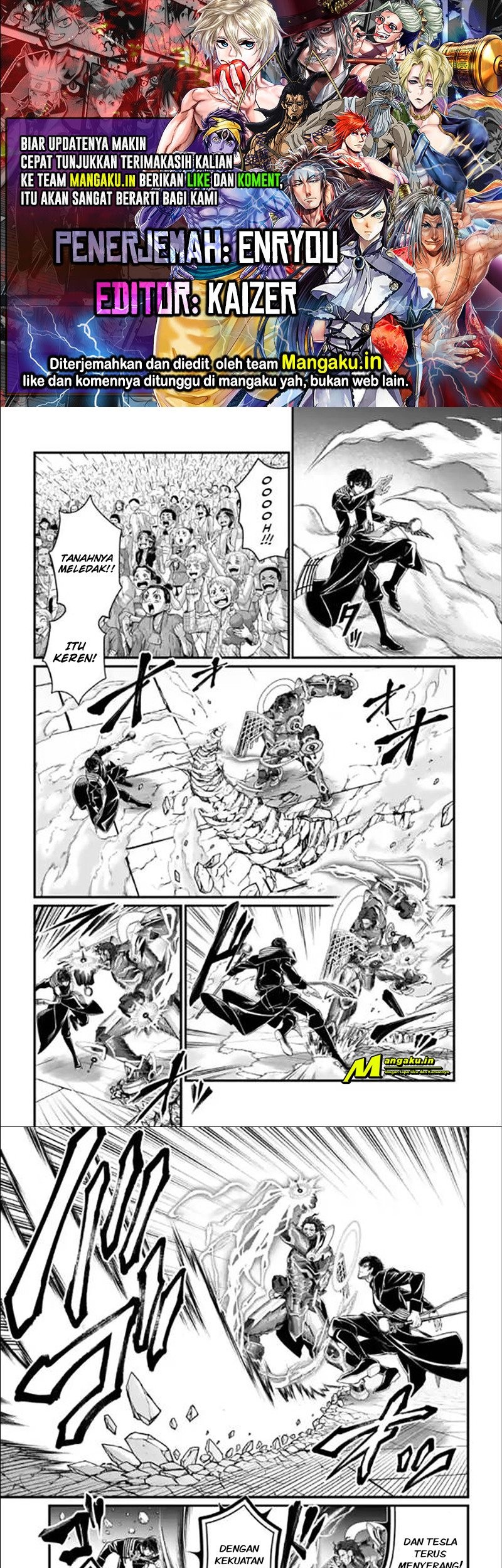 Baca Komik Shuumatsu no Valkyrie Chapter 69.2 Gambar 1