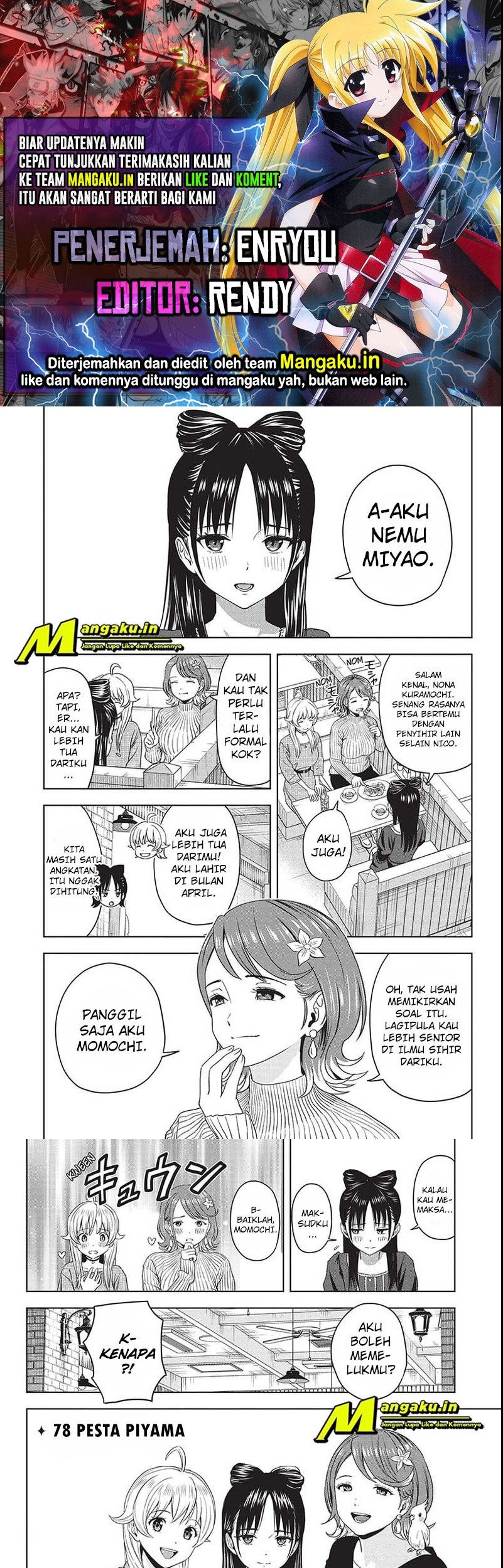 Baca Komik Witch Watch Chapter 78 Gambar 1