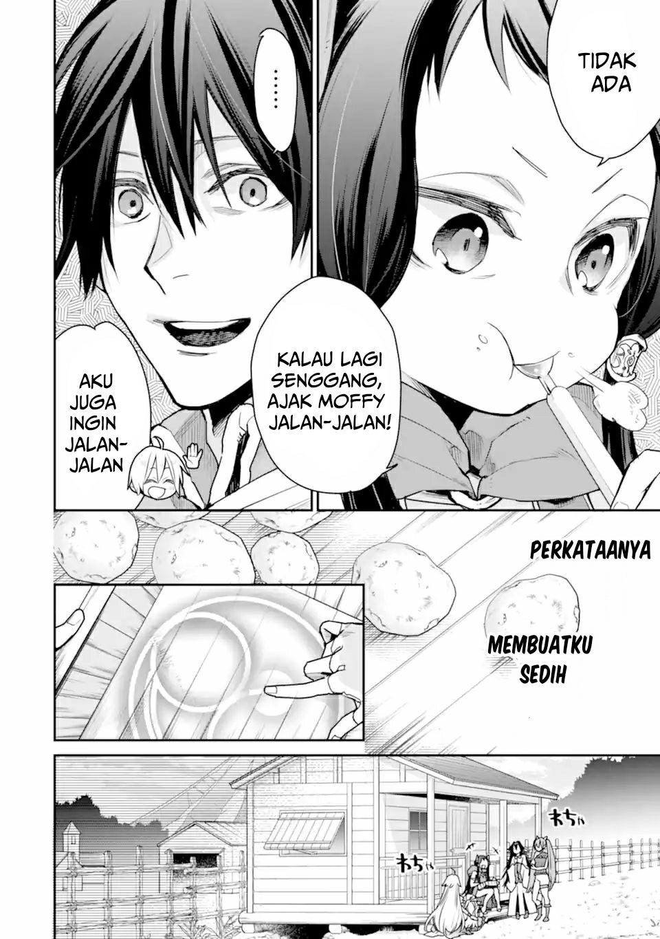 Saikyou no Madoshi. Hisa ni Ya wo Ukete Shimatta no de Inaka no Eihei ni Naru Chapter 25.1 Gambar 19