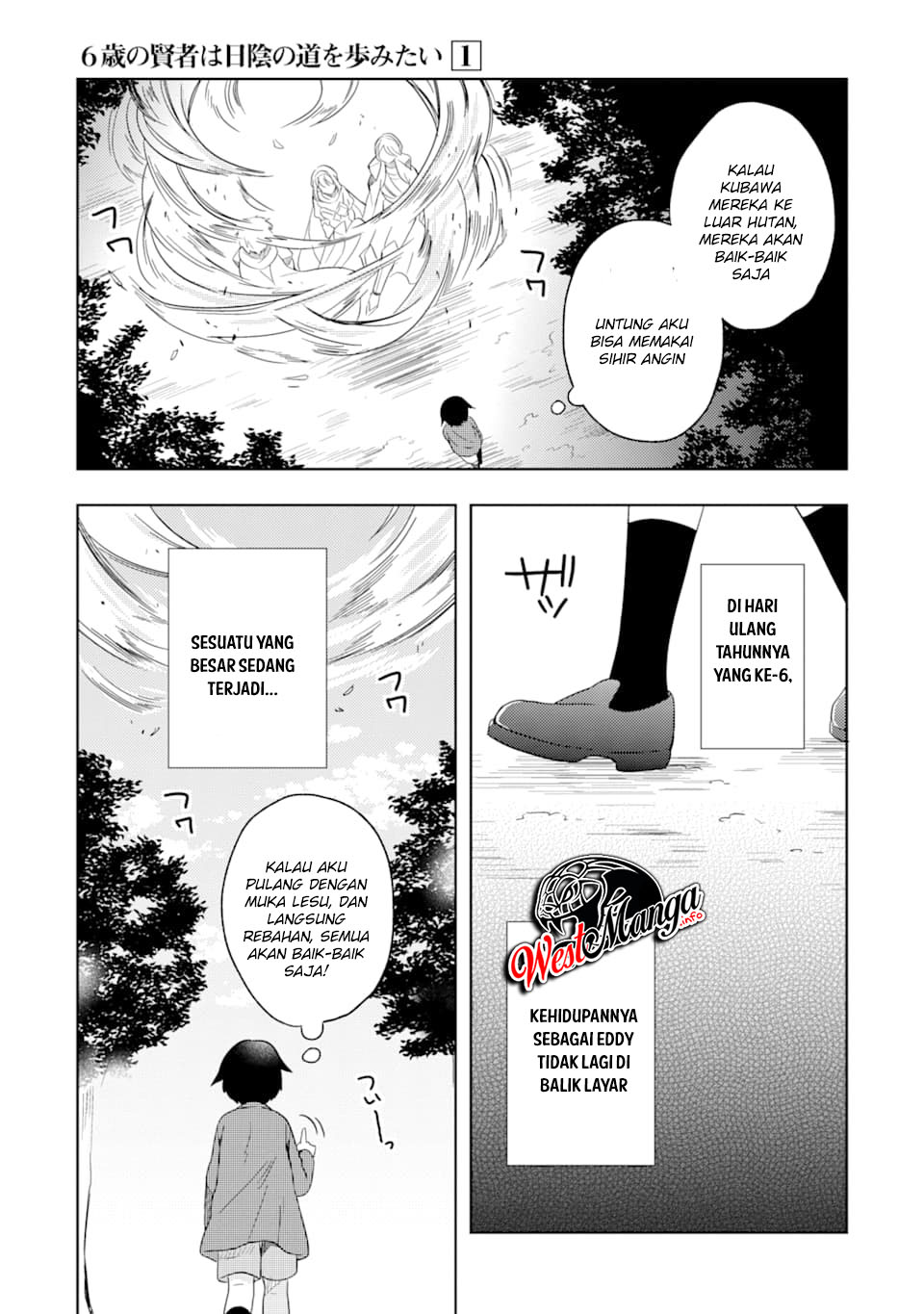 6-sai No Kenja Wa Hikage No Michi Wo Ayumitaia Chapter 1.2 23